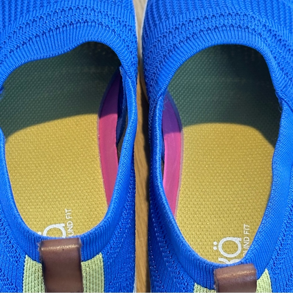 Ryka Hera Slip-On Shoes Blue Sz 11 Casual Comfort Knit Loafers Sneakers Luxury - Picture 11 of 11